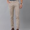 Trousers Classic Polo | Classic Polo Men'S 100% Cotton Moderate Fit Solid Cream Color Trouser | To1-37 B-Crm