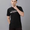 T-Shirts Classic Polo | Classic Polo Mens Cotton Printed Half Sleeve Slim Fit Round Neck Black Color T-Shirt | Baleno 488