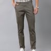 Trousers Classic Polo | Classic Polo Men'S 100% Cotton Moderate Fit Solid Pista Color Trouser | To1-36 D-Pis