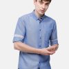 Shirts Classic Polo | Classic Polo Men'S Cotton Royal Blue Solid Full Sleeve Shirt - Enzo-Royal Blue-Mf-Fs