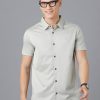 T-Shirts Classic Polo | Classic Polo Mens Cotton Half Sleeve Solid Slim Fit Grey Color Polo Neck T-Shirt | Unico - 74 A