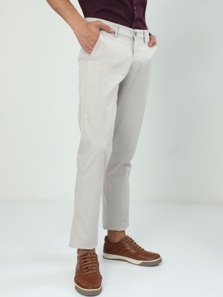 Trousers Classic Polo | Classic Polo Men'S Slim Fit Cotton Trousers | To2-08 A-Cre-Sf-Ly