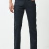 Trousers Classic Polo | Classic Polo Mens Cotton Solid Chiesel Fit Navy Blue Color Trouser | Tbo2-28 C-Nvy-Cf-Ly