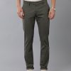 Trousers Classic Polo | Classic Polo Men'S 100% Cotton Moderate Fit Solid Olive Color Trouser | To1-34 B-Olv