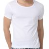 Innerwear Classic Polo | Classic Polo Men'S Cotton Half Sleeve Vests | Cpim-Rns - White