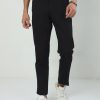 Trousers Classic Polo | Classic Polo Men'S Slim Fit Cotton Trousers | To2-08 C-Blk-Sf-Ly