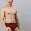 Innerwear Classic Polo | Classic Polo Men'S Modal Solid Brief | Scarce - Maroon