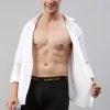 Innerwear Classic Polo | Classic Polo Men'S Modal Solid Trunk | Glance - Black