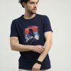 T-Shirts Classic Polo | Classic Polo Men'S Crew Neck Half Sleeve Slim Fit Cotton T Shirt | Baleno - 556 A Sf C