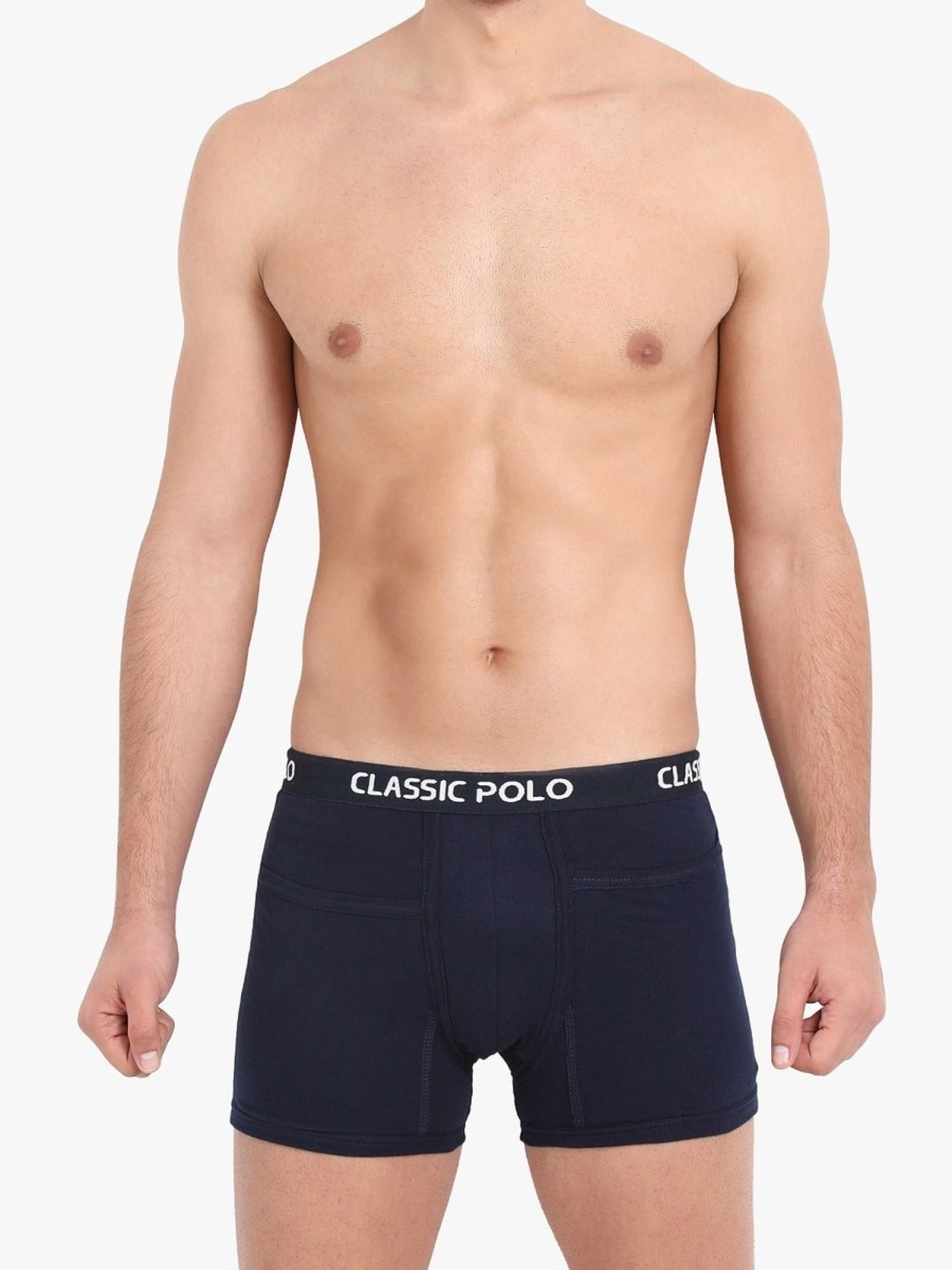 Innerwear Classic Polo | Classic Polo Men'S Boxer Brief Assorted Colours Pack Of Five - Intimo